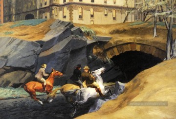 bridon path Edward Hopper Peinture à l'huile